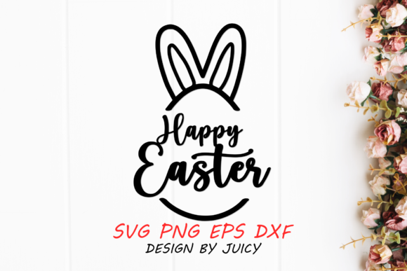 Bunny Ears Happy Easter SVG: A Designer's Stitch Review