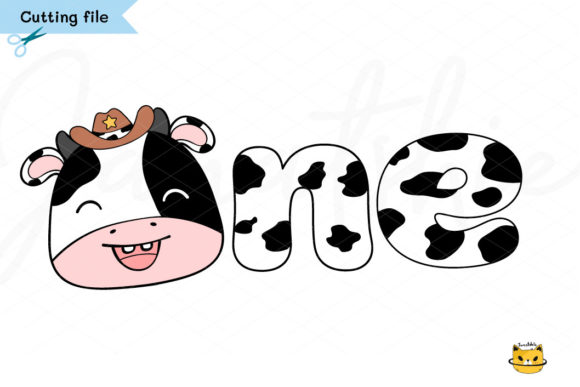 Cute Baby Cow One Birthday SVG: A Designer's Review