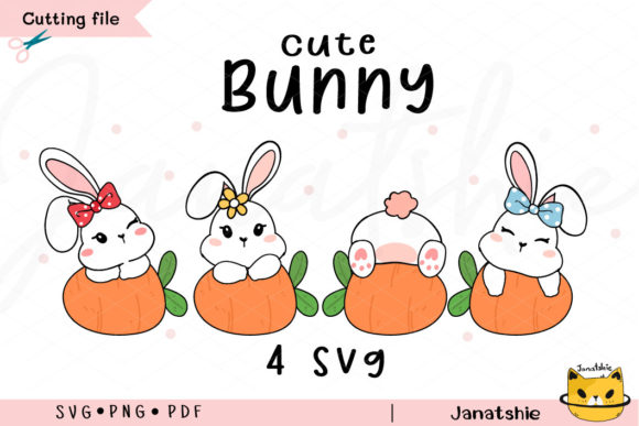 Cute Bunny on Carrot SVG: A Designer's Easter Review