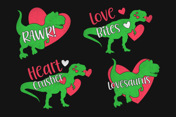 Dinosaur Love Valentine SVG: A Designer's Review