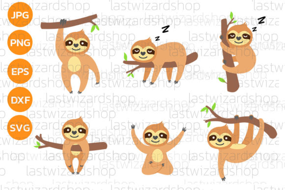 Lazy Sloth SVG Bundle: A Designer's Review for Embroidery