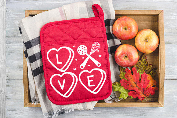 Love Pot Holder SVG: A Designer's Take on Valentine Embroidery