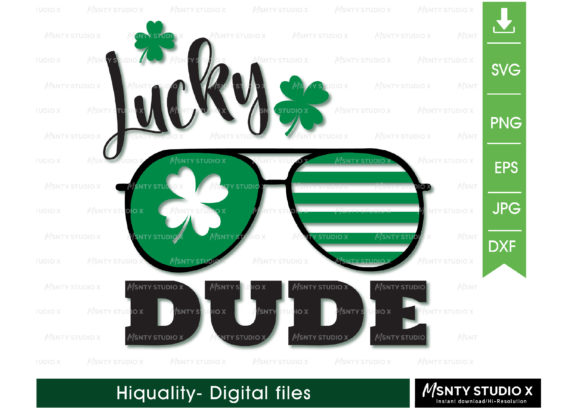 Lucky Dude SVG: A Designer's Take on St. Patrick's Embroidery