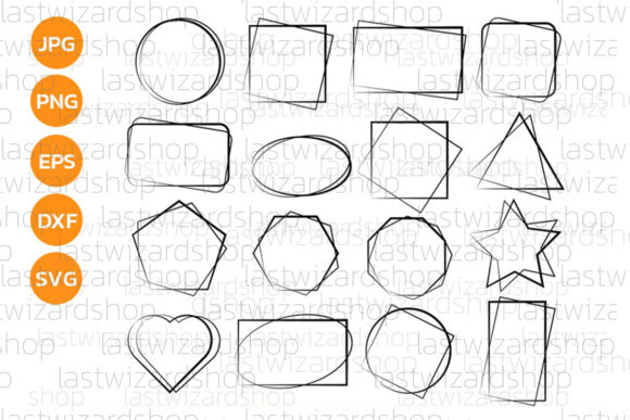 Review: DOUBLE Square Rectangle Frame Bundle Svg for Pros