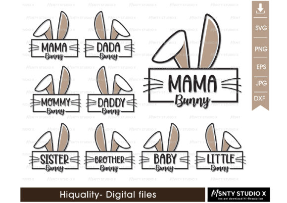 Review: Family Bunny SVG for Easter Apparel