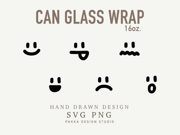 Review: Glass Can Svg Emotional Faces Wrap for Stitching