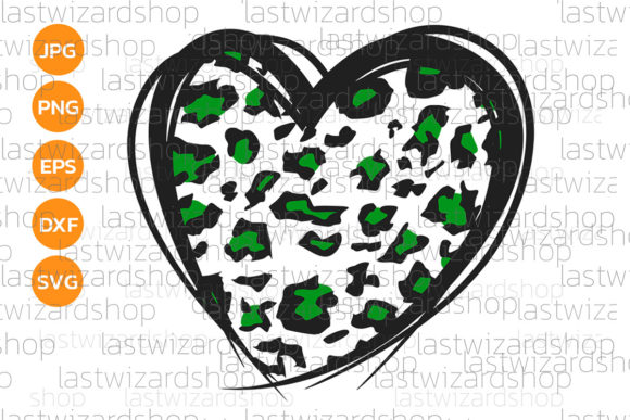 Review: Green Cheetah Heart SVG for St. Patrick's Projects