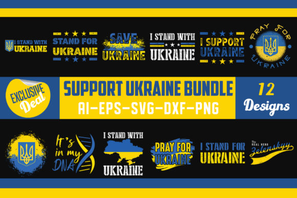 Review: Support Ukraine Mega EPS SVG PNG Bundle