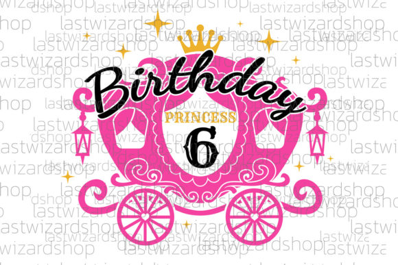 Reviewing the Birthday Princess and 6th Birthday SVG for Embroidery