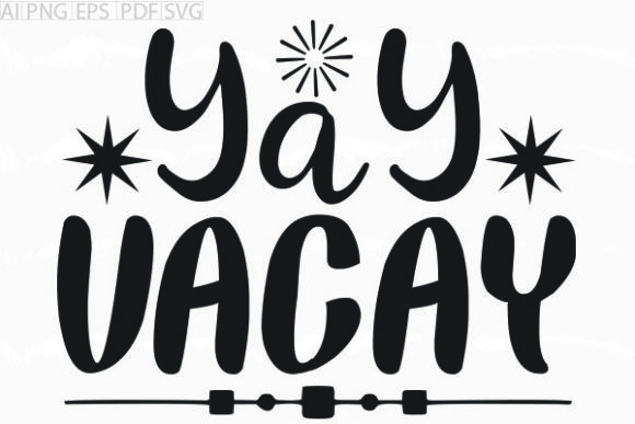 Yay Vacay SVG: A Designer's Take on Summer Embroidery